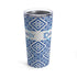 Fair Isle Diamonds Knitting Tumbler
